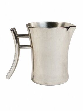 Sambonet Bamboo Stainless Steel Creamer/Milk Pot. Stainless Steel Finish